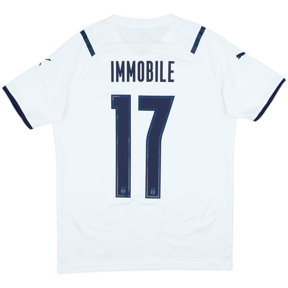 2020-21 Italy Away Shirt Immobile #17 - 10/10 - (S)
