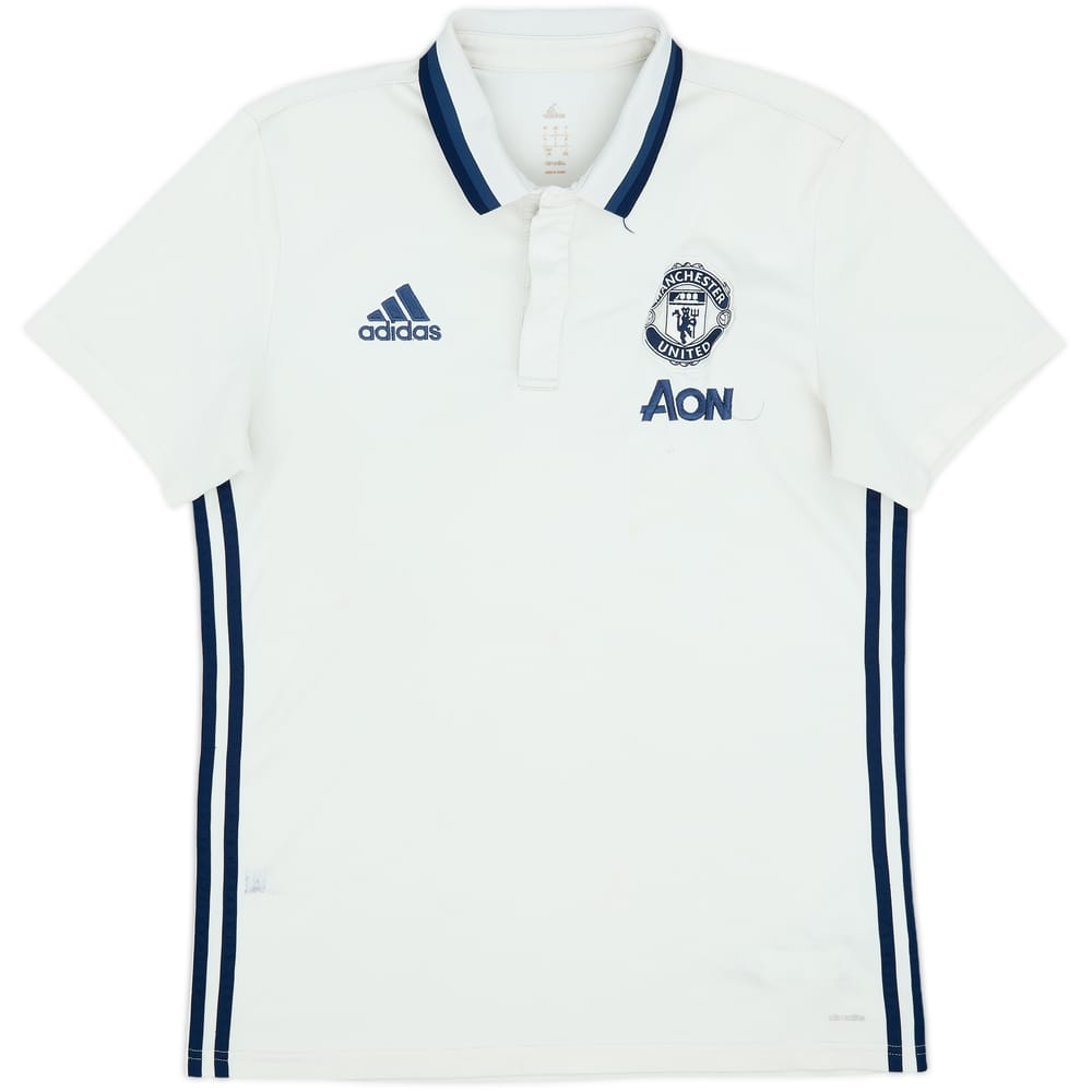 2016-17 Manchester United adidas Polo Shirt - 5/10 - (L)