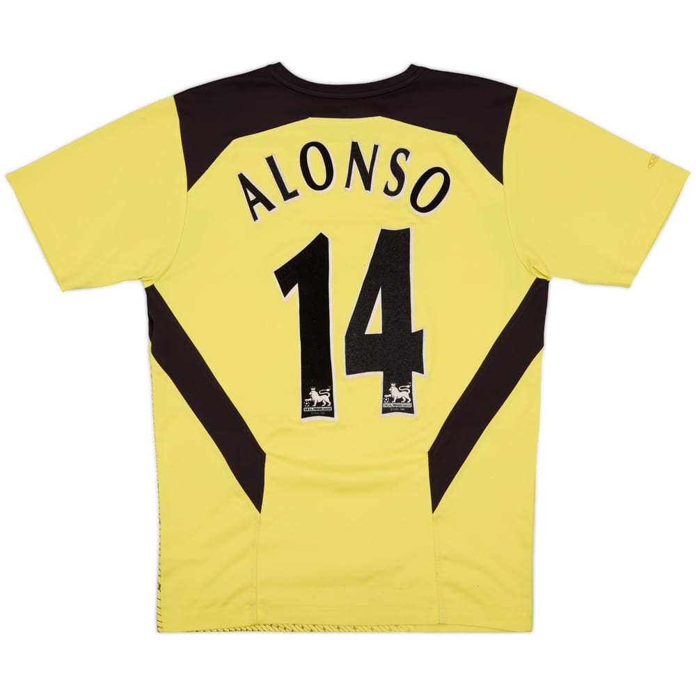 2004-06 Liverpool Away Shirt Alonso #14 - 4/10 - (XS)