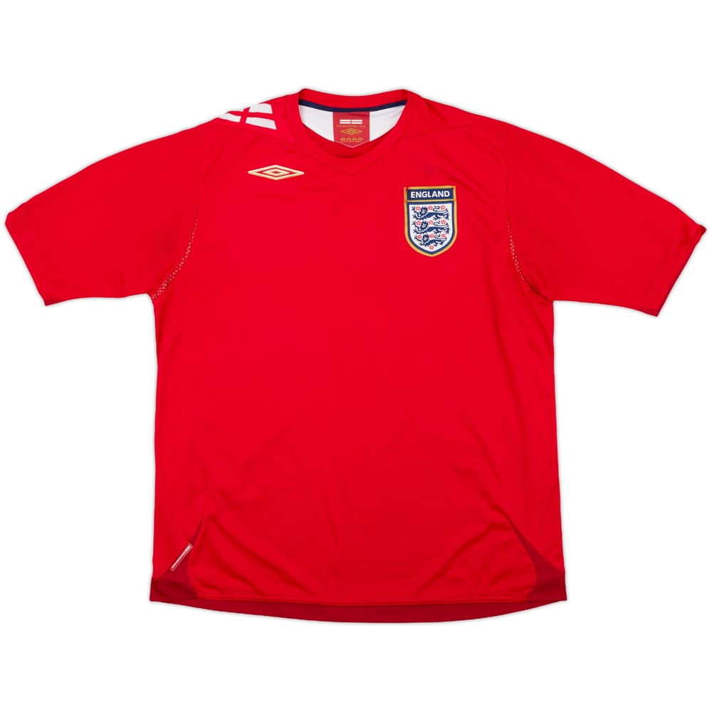 2006-08 England Away Shirt - 4/10 - (XL)