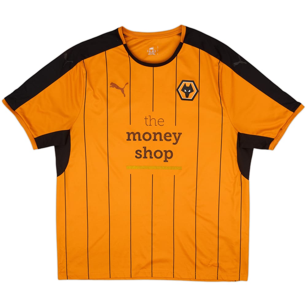 2016-17 Wolves Home Shirt - 5/10 - (XXL)