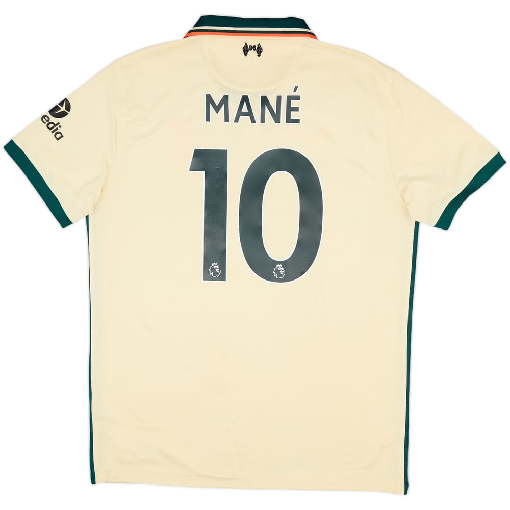 2021-22 Liverpool Away Shirt Mane #10 - 5/10 - (XXL)