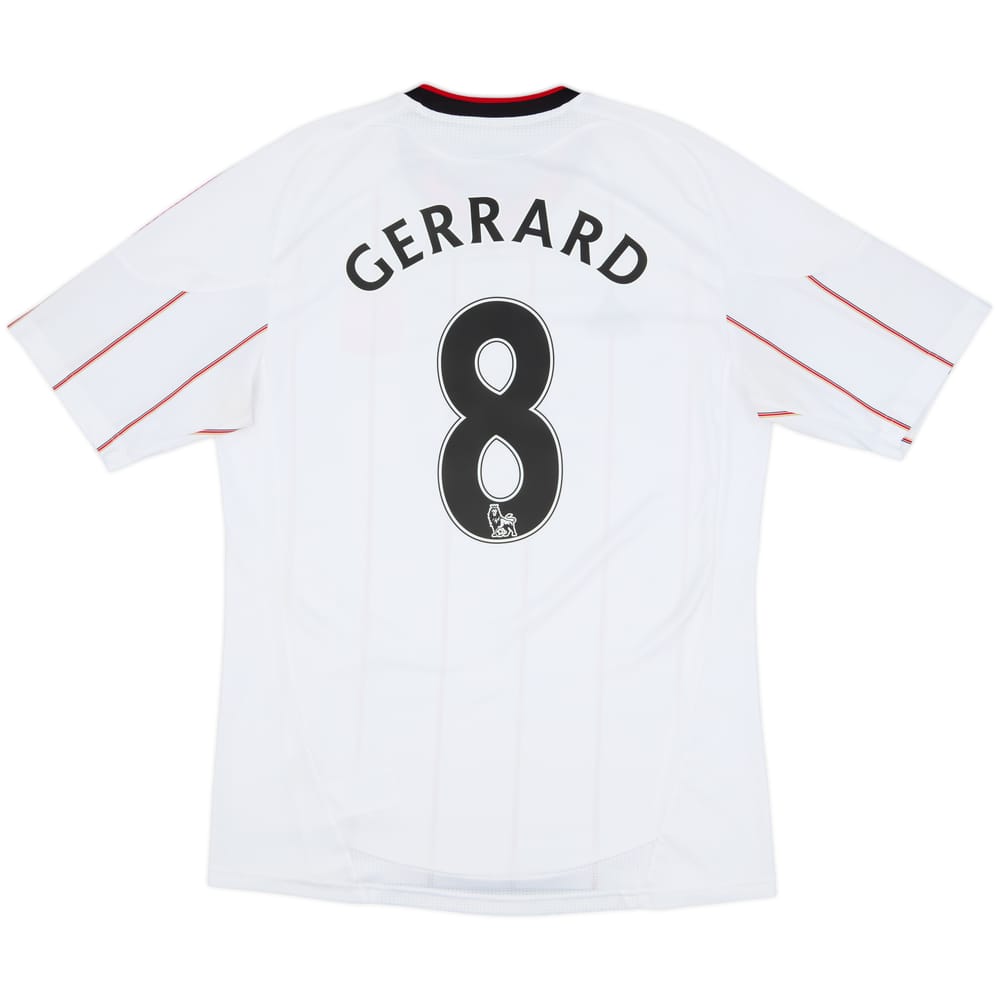 2010-11 Liverpool Away Shirt Gerrard #8 - 6/10 - (M)
