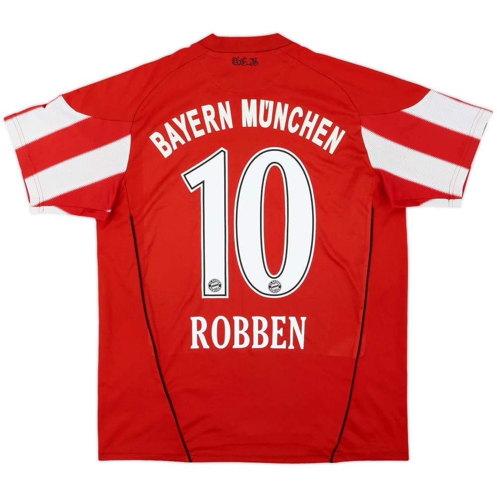 2010-11 Bayern Munich Home Shirt Robben #10 - 6/10 - (XL.Boys)