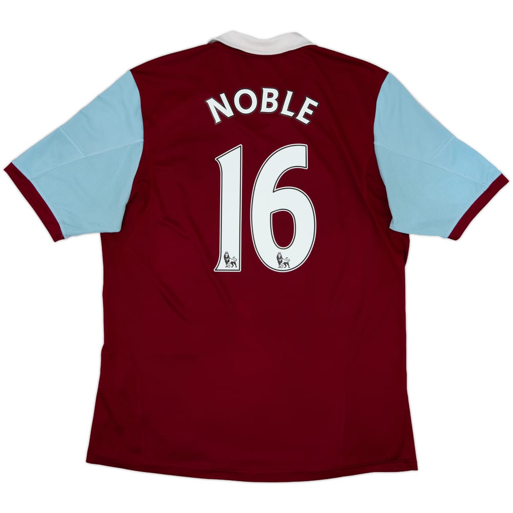2013-14 West Ham Home Shirt Noble #16 - 5/10 - (XL)