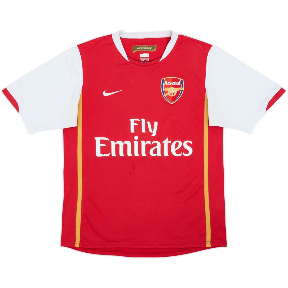 2006-08 Arsenal Home Shirt - 5/10 - (S)