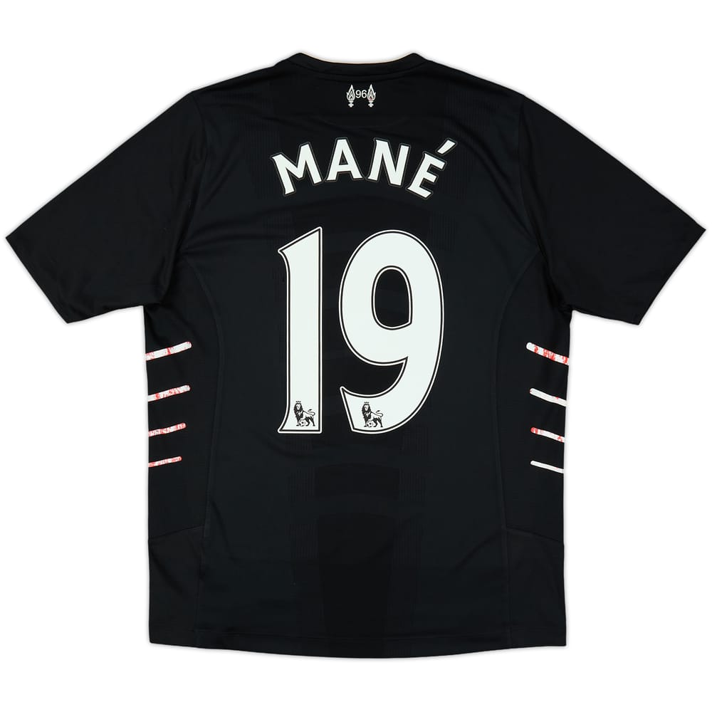 2016-17 Liverpool Away Shirt Mane #19 - 7/10 - (XL.Boys)
