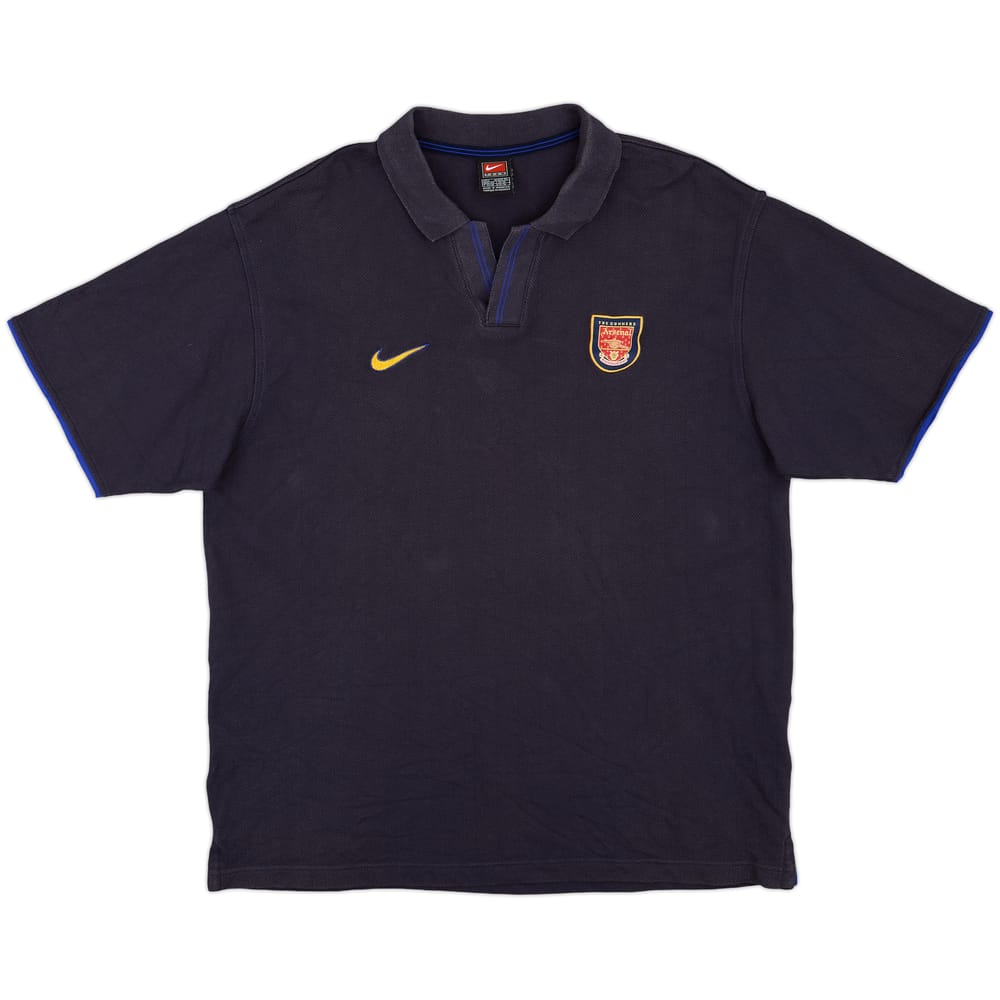 1999-00 Arsenal Nike Polo Shirt - 9/10 - (L)