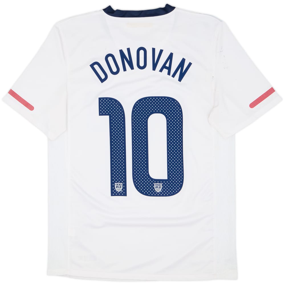 2010-11 USA Home Shirt Donovan #10 - 5/10 - (S)