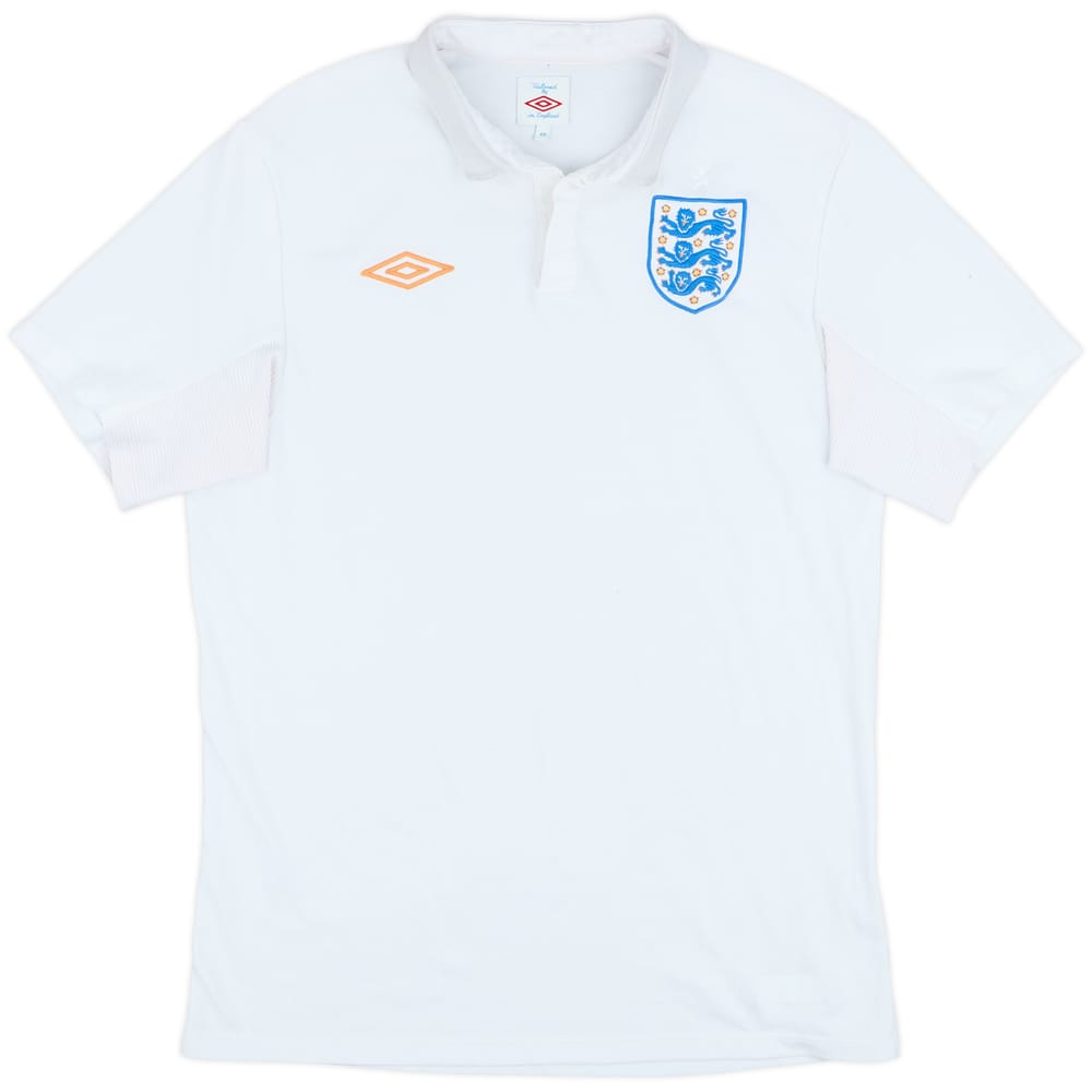 2009-10 England Home Shirt - 4/10 - (M)
