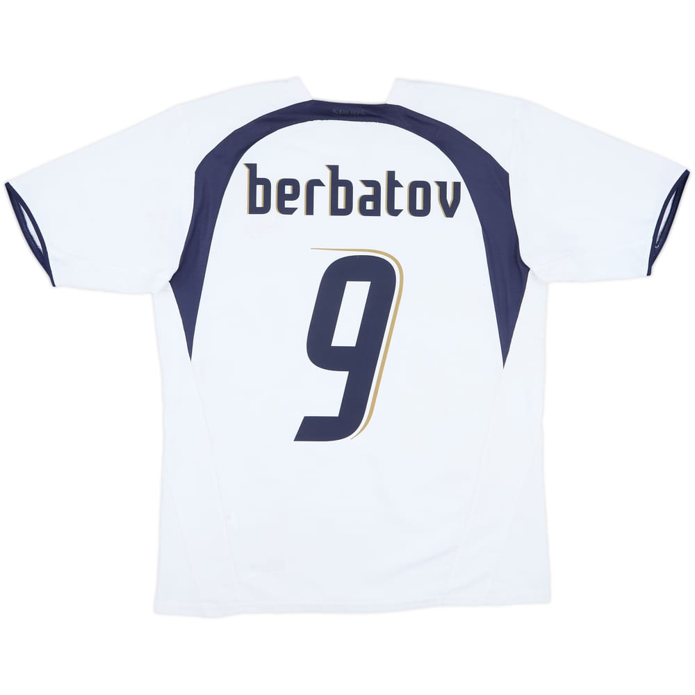 2006-07 Tottenham Home Shirt Berbatov #9 - 8/10 - (M)