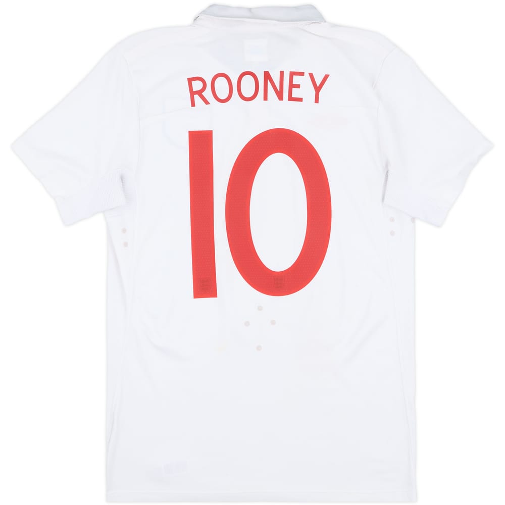 2009-10 England Home Shirt Rooney #10 - 6/10 - (M)