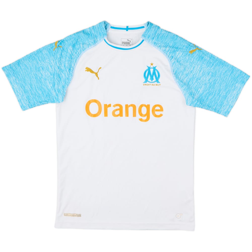 2018-19 Olympique Marseille Home Shirt - 7/10 - (S)