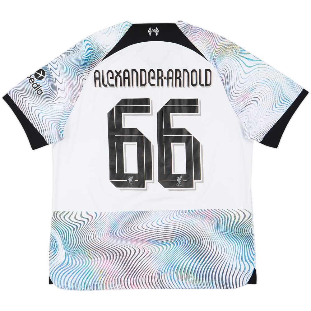 2022-23 Liverpool Away Shirt Alexander-Arnold #66 - 8/10 - (XL)