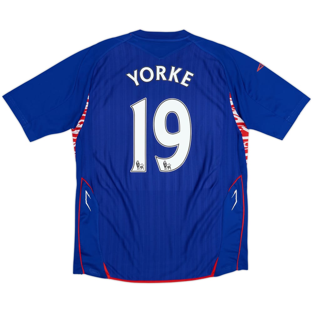Camiseta de la tercera equipación del Sunderland 2007-08 Yorke #19 - 6/10 - (L)