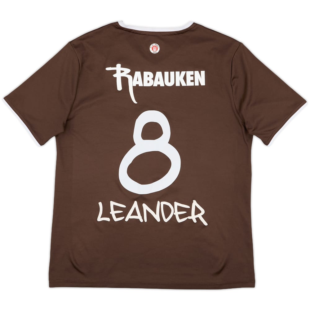 2010s St Pauli Fan Shirt Leander #8 - 8/10 - (L.Boys)