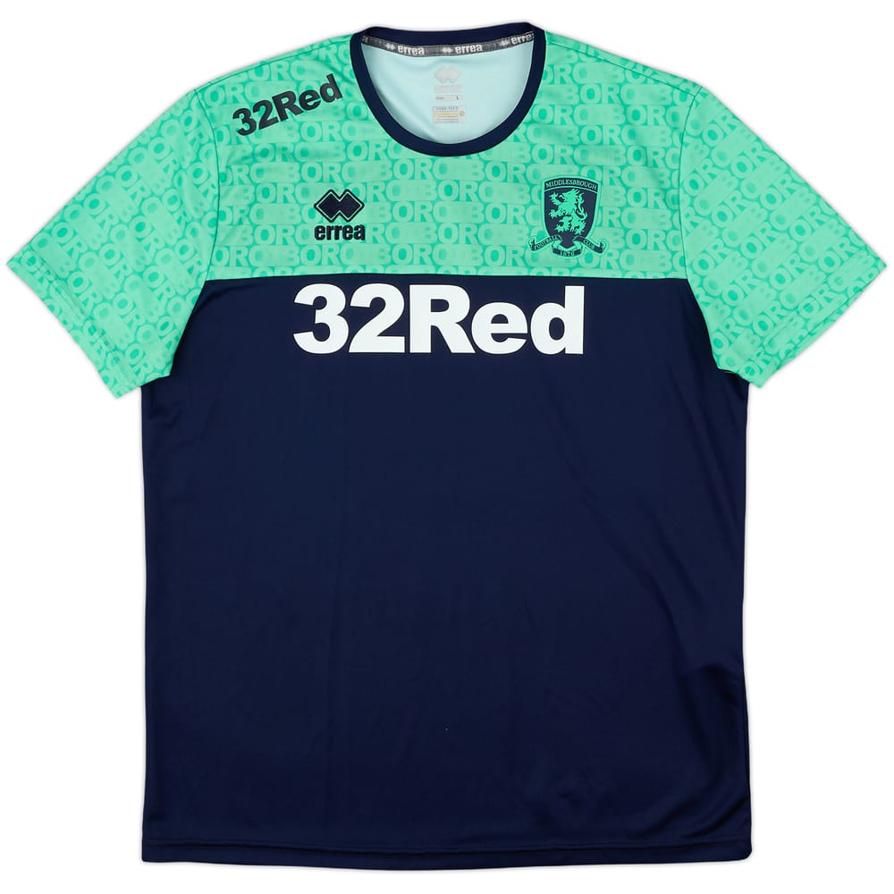2023-24 Middlesbrough Errea Training Shirt - 9/10 - (L)