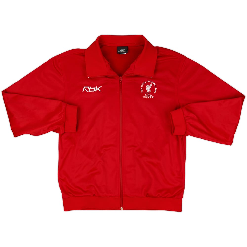 2005 Liverpool Reebok 'The Final Istanbul' Track Jacket - 8/10 - (M)