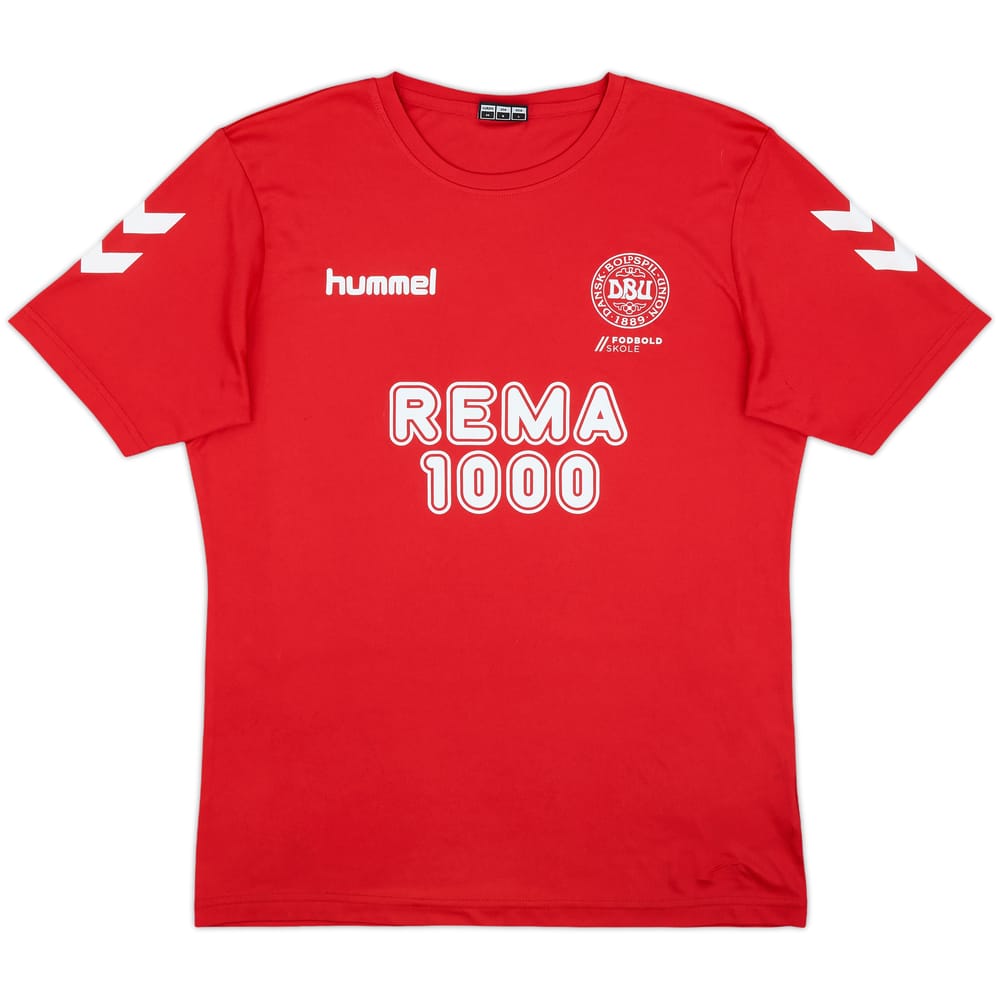 2020-22 Denmark Hummel 'Fodbold Skole' Training Shirt - 8/10 - (M)