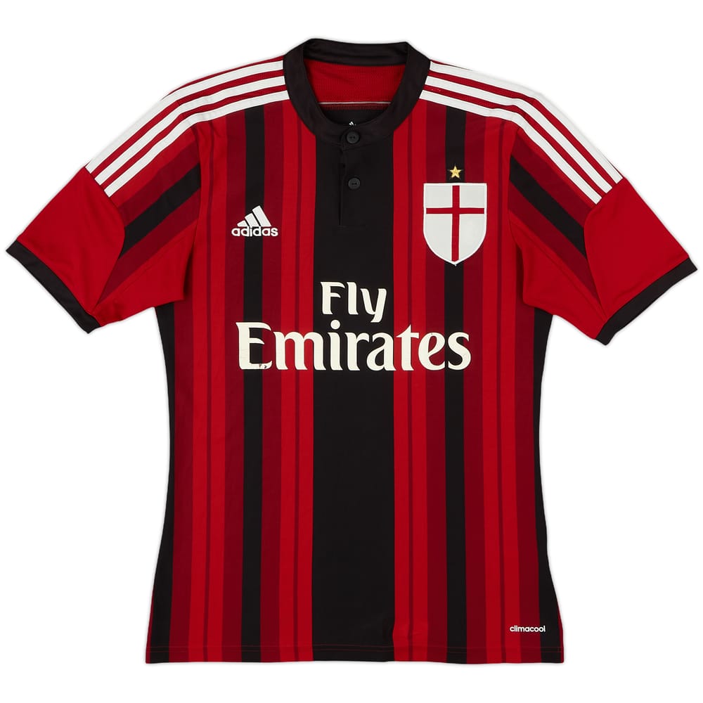 2014-15 AC Milan Home Shirt - 6/10 - (S)