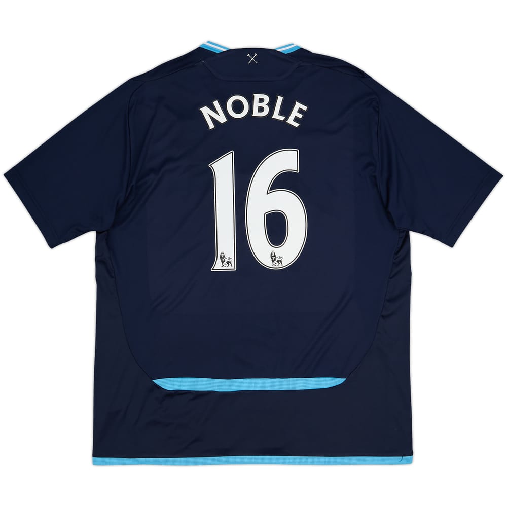 2009-10 West Ham Away Shirt Noble #16 - 8/10 - (XL)