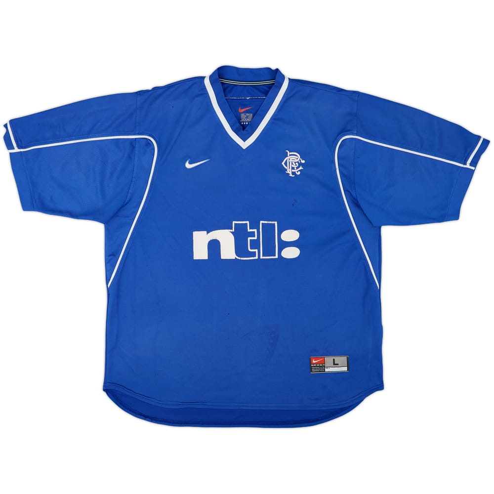 1999-01 Rangers Home Shirt - 5/10 - (L)