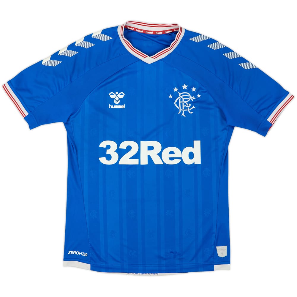 2019-20 Rangers Home Shirt - 7/10 - (M)