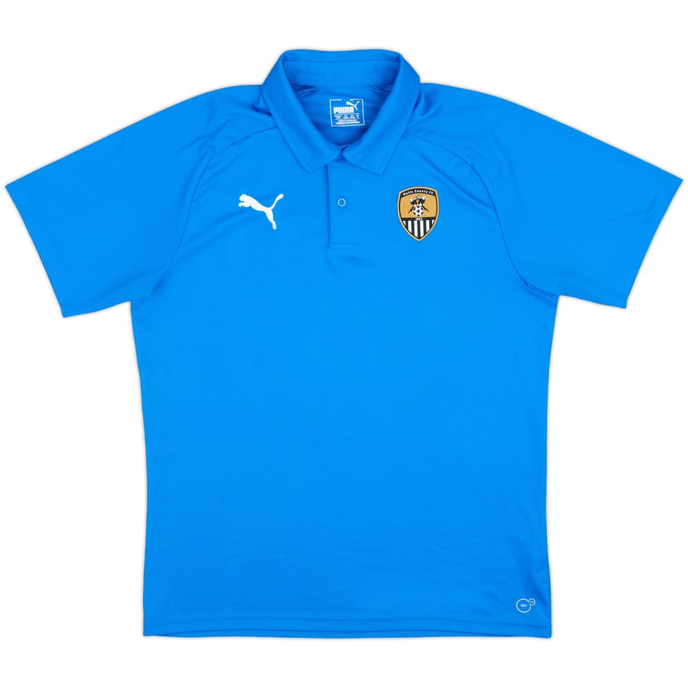 2017-18 Notts County Puma Polo Shirt - 8/10 - (M)