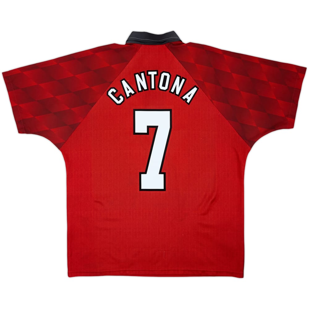 1996-98 Manchester United Camiseta Local Cantona #7 - 8/10 - (L)