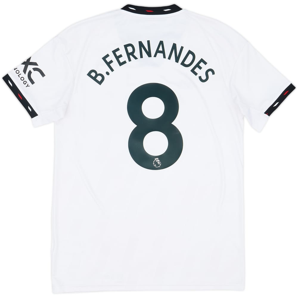 2022-23 Manchester United Away Shirt B.Fernandes #8 - 7/10 - (M)