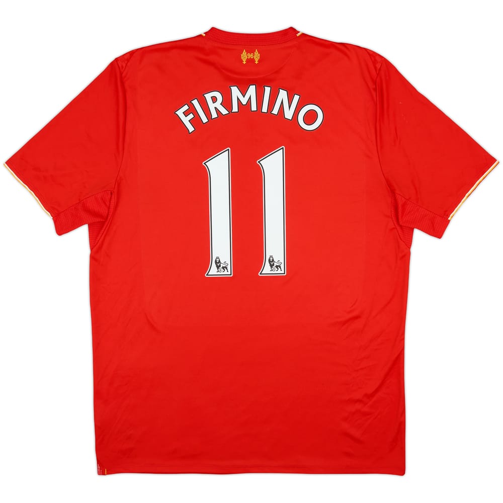 Camiseta de local del Liverpool 2015-16 Firmino #11 - 6/10 - (XL)