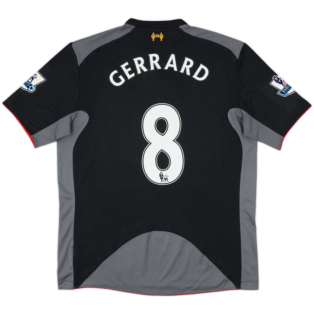 2012-13 Liverpool Away Shirt Gerrard #8 - 5/10 - (L)
