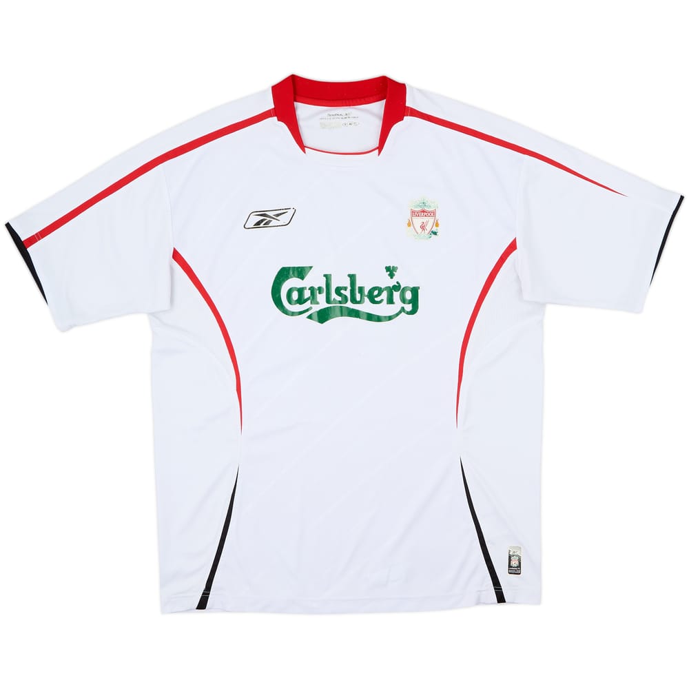 2005-06 Liverpool Away Shirt - 4/10 - (L)