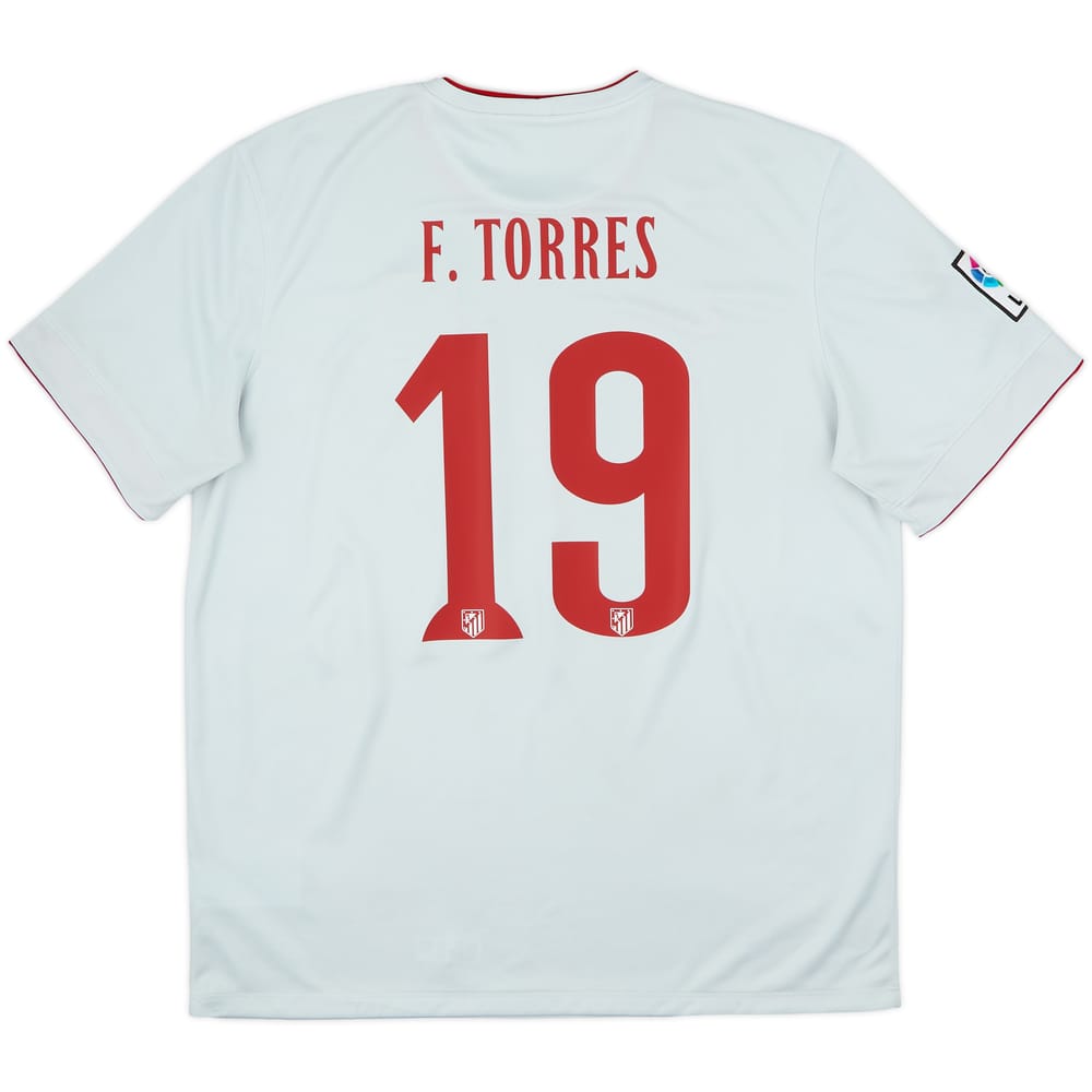 2014-15 Atletico Madrid Away Shirt F.Torres #19 - 8/10 - (XL)