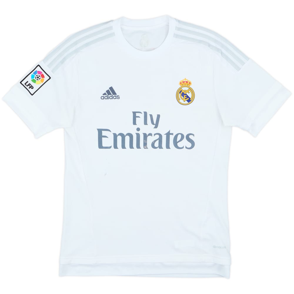 2015-16 Real Madrid Home Shirt - 5/10 - (S)