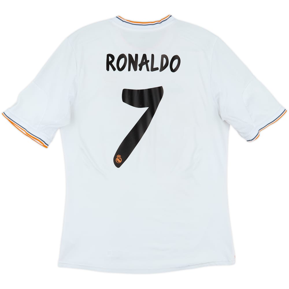 2013-14 Real Madrid Home Shirt Ronaldo #7 - 6/10 - (L)