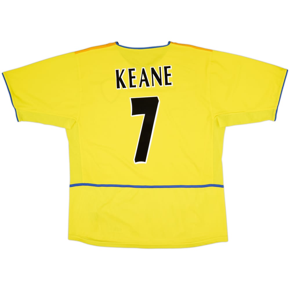 Camiseta de visitante del Leeds United 2002-03 Keane #7 - 9/10 - (L)