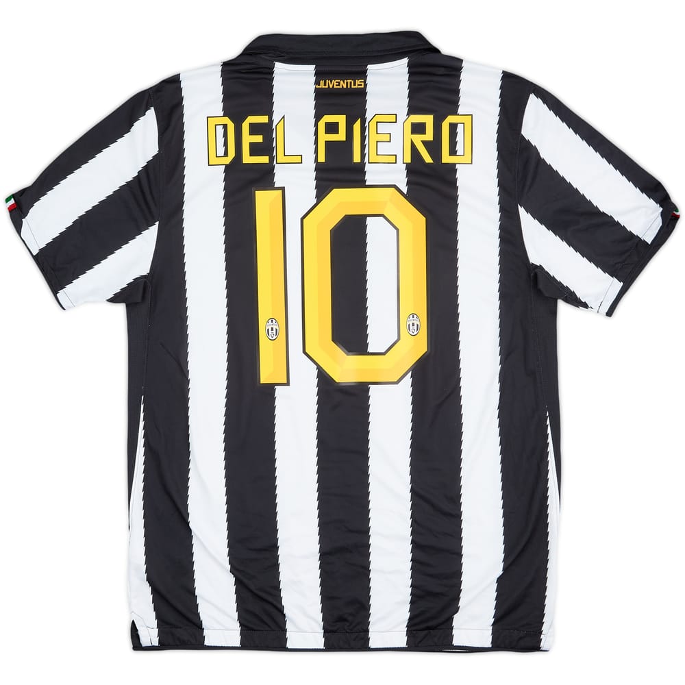 2010-11 Juventus Home Shirt Del Piero #10 - 6/10 - (L)
