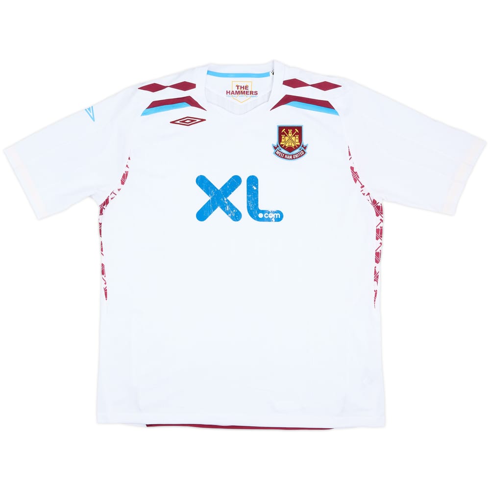 2007-08 West Ham Away Shirt - 5/10 - (XXL)