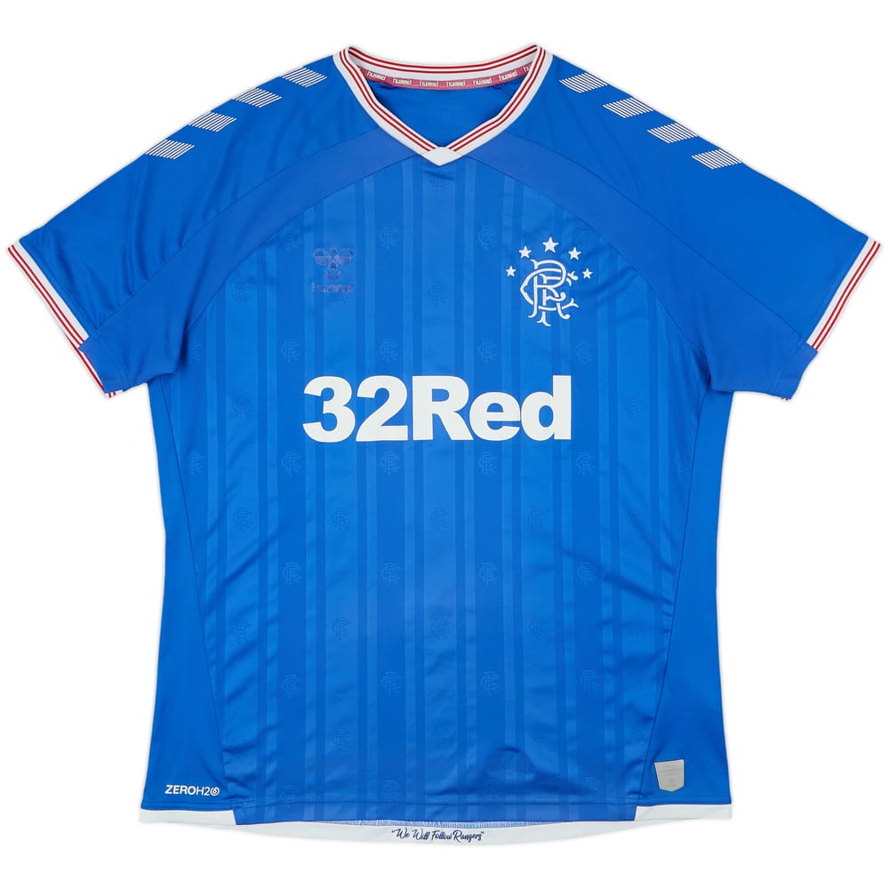 2019-20 Rangers Home Shirt - 5/10 - (XL)