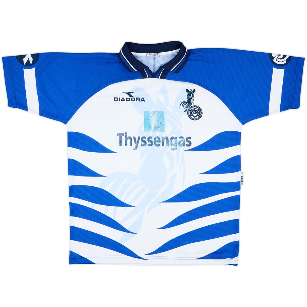 1998-99 MSV Duisburg Home Shirt - 5/10 - (L)