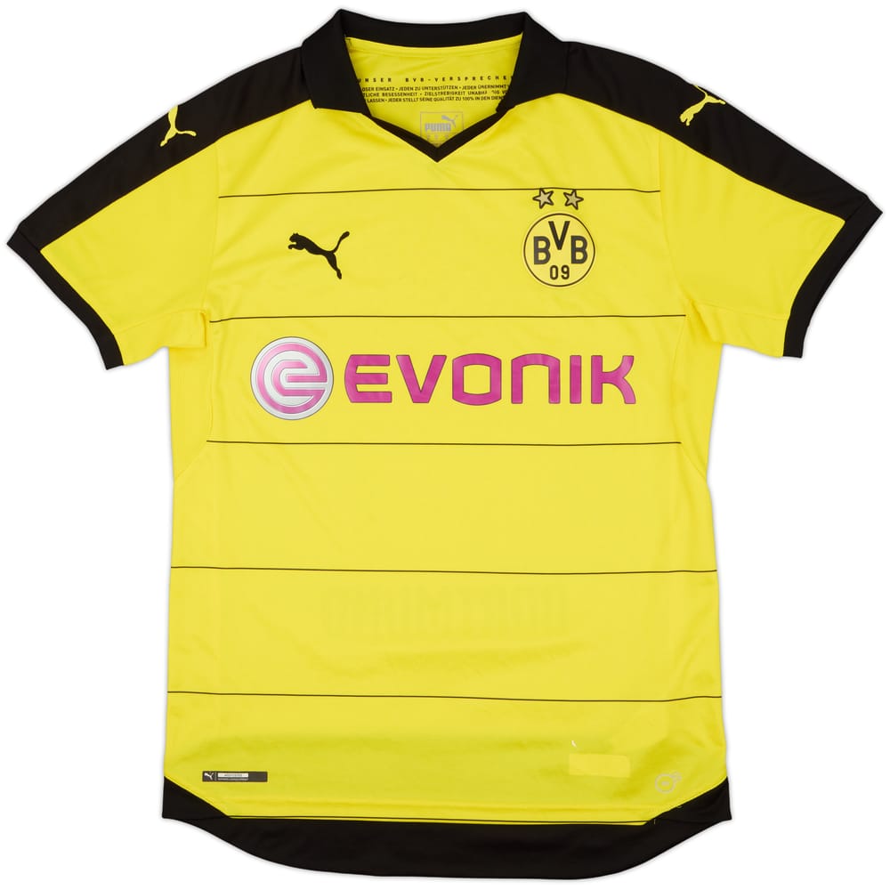 2015-16 Borussia Dortmund Home Shirt - 8/10 - (M)