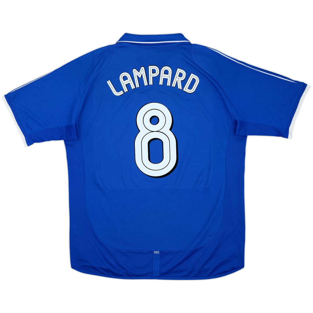 2001-03 Chelsea Home Shirt Lampard #8 - 8/10 - (XL)