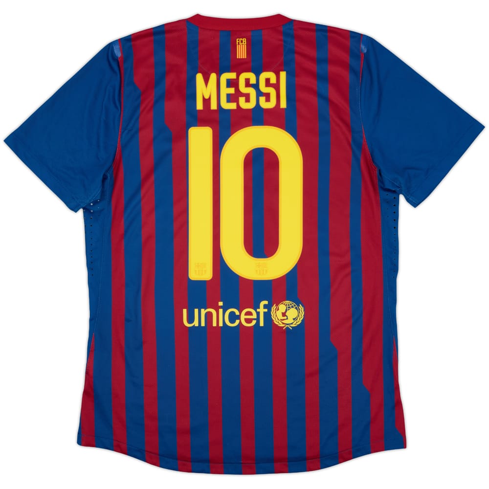 2011-12 Barcelona Camiseta de local Messi #10 - 8/10 - (L)