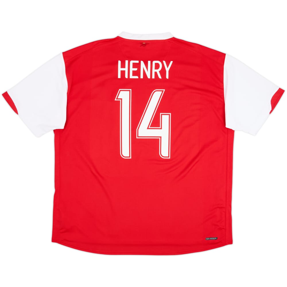 2006-08 Arsenal Camiseta de local Henry #14 - 5/10 - (XXL)
