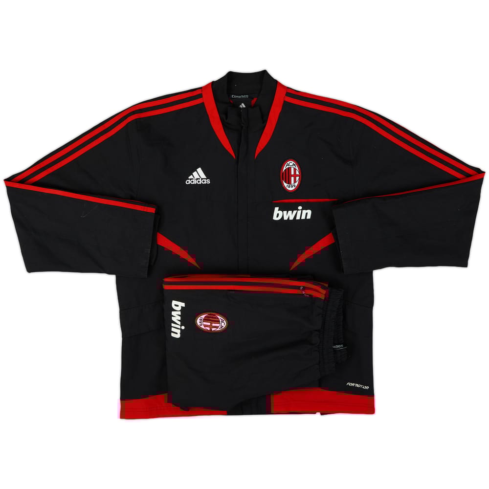 2007-08 AC Milan adidas Tracksuit - 9/10 - (M)