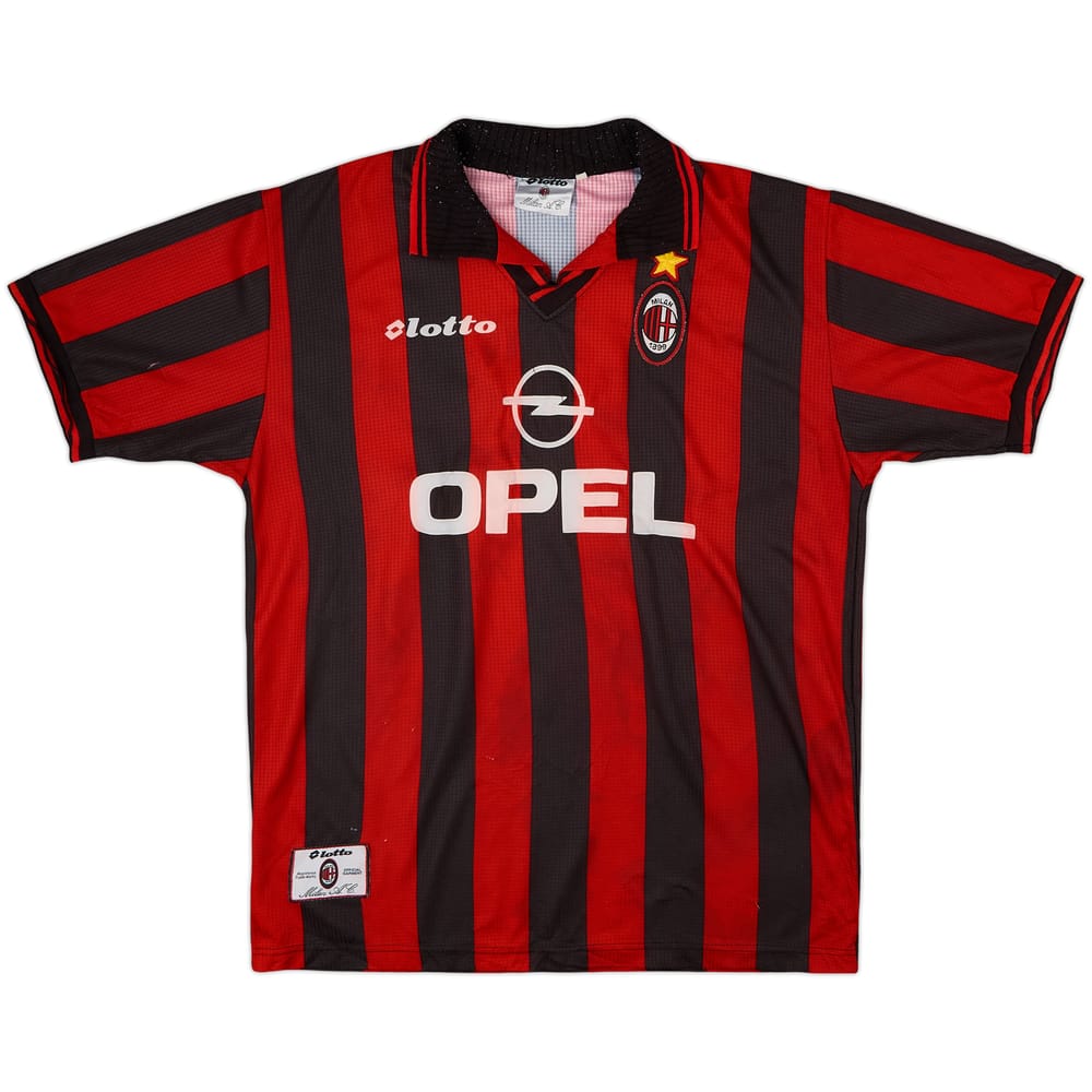 1997-98 AC Milan Home Shirt - 5/10 - (XL)