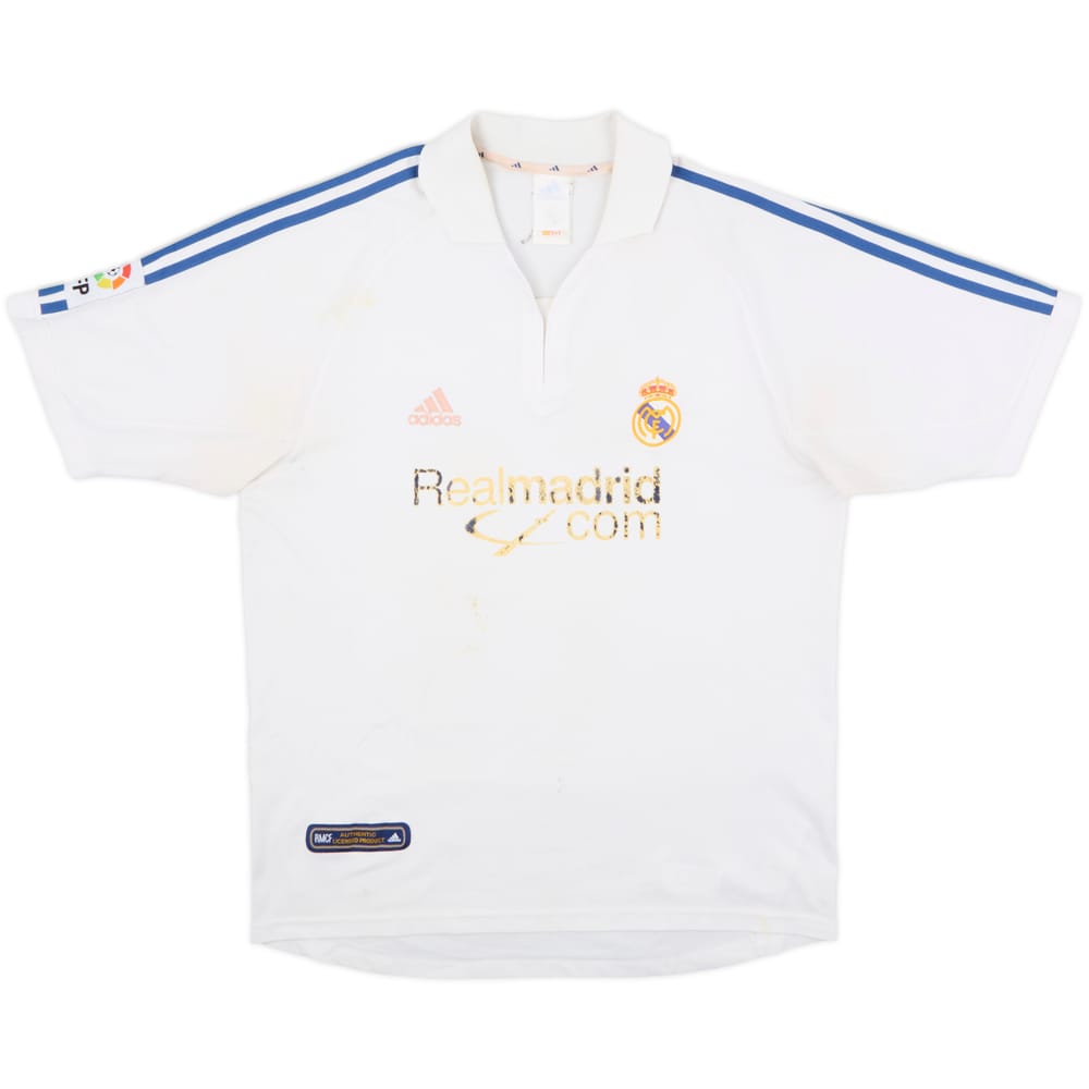 2001 Real Madrid Home Shirt - 4/10 - (M)