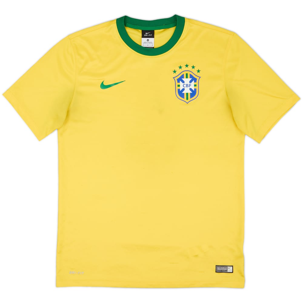 2014-15 Brazil Basic Home Shirt - 7/10 - (M)