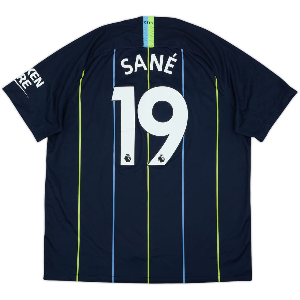 2018-19 Manchester City Away Shirt Sane #19 - 8/10 - (XL)